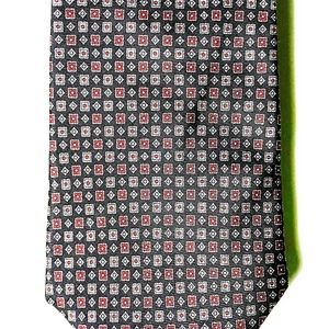 Dior Mens Vintage Silk Black Neck Tie WL 125